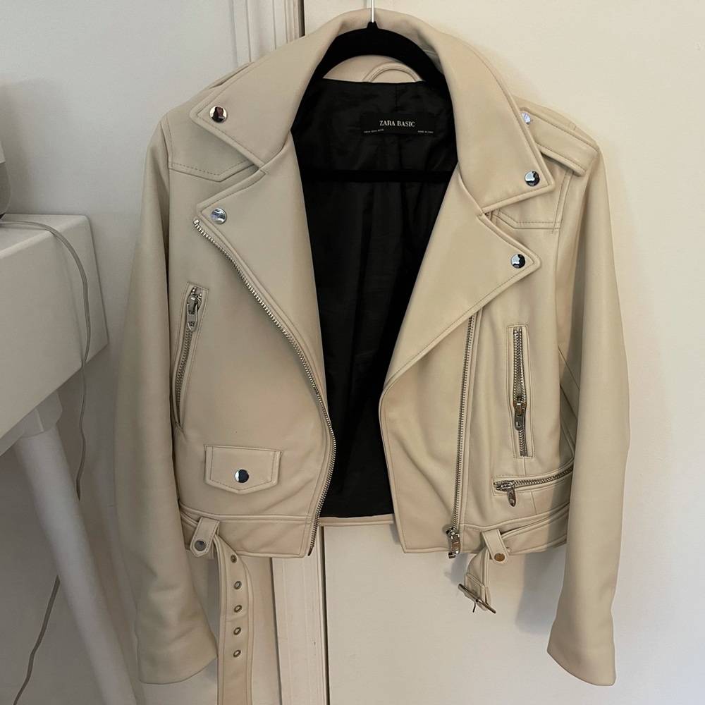 ZARA Faux Leather Jacket